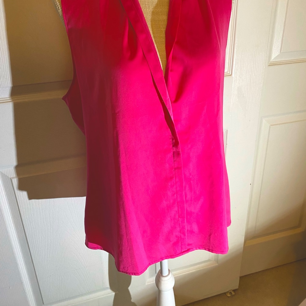 Beautiful bright pink Pullover blouse